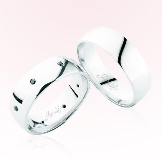 Beyaz Bombeli Altın Alyans 4103 Beyaz Bombeli Altın Alyans 4103