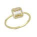 14 Ayar Altın Baget Taşlı Yüzük YZK182 14 Ayar Altın Baget Taşlı Yüzük YZK182