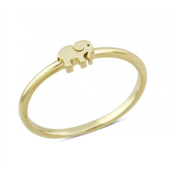 14 Ayar Altın Taşsız Fil Yüzük YZK183 14 Ayar Altın Taşsız Fil Yüzük YZK183