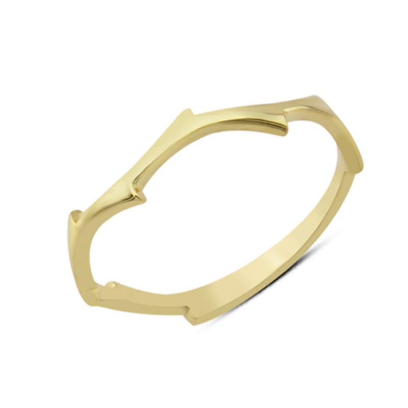 14 Ayar Altın Taşsız Dal Yüzük YZK265