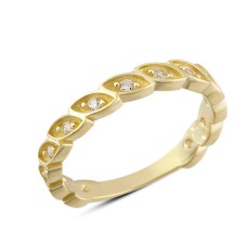 14 Ayar Altın Markiz Model Yüzük YZK308