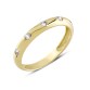 14 Ayar Altın Yarım Tur Yüzük YZK333