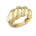 14 Ayar Altın Büyük Sarmal Yüzük YZK345