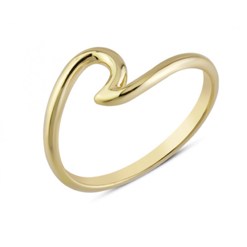 14 Ayar Altın Dönmeli Model Yüzük YZK350