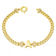 Harfli 14 Ayar Gurmet Bileklik BIL01