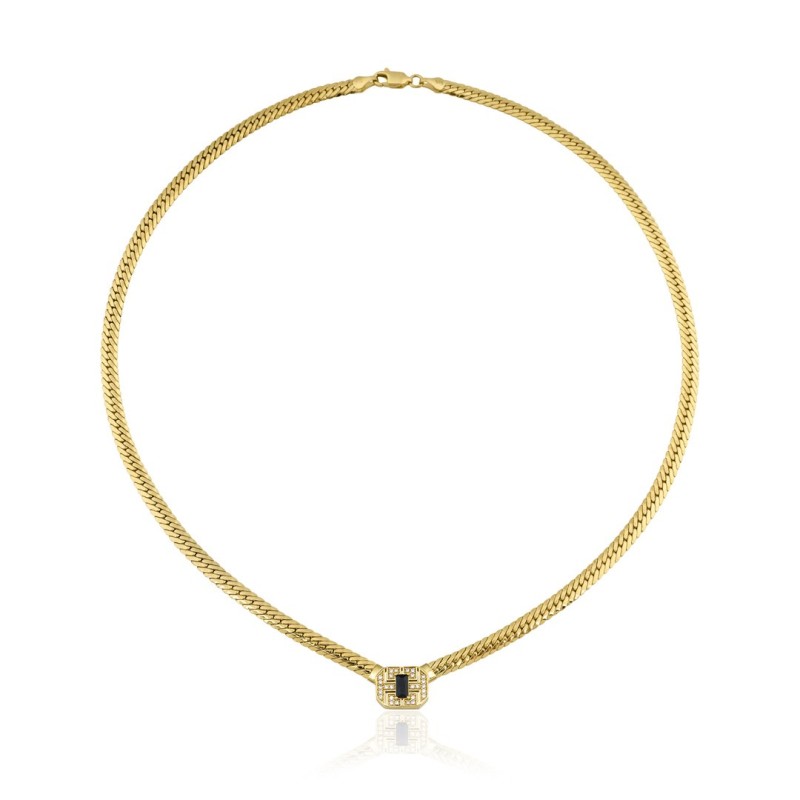 Baget Balık Sırtı Kolye ZKU012 Baget Balık Sırtı Kolye ZKU012