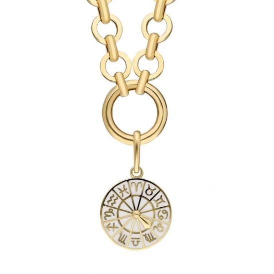 Mavi Burç Kolye Ucu Kolye ZKU023