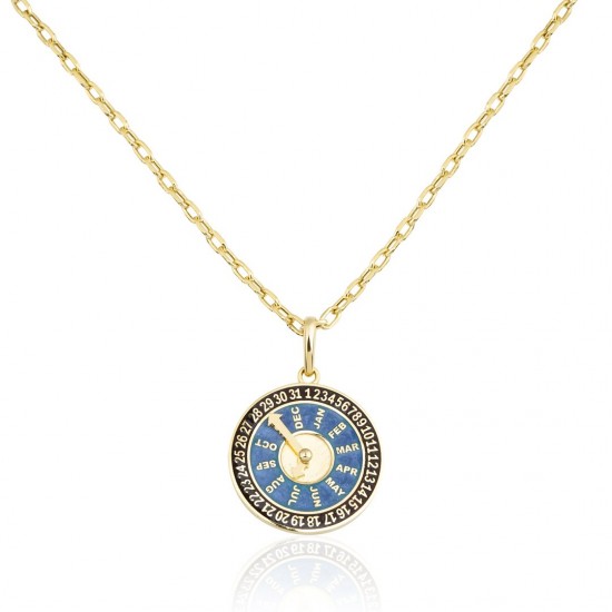 Mavi Burç Kolye Ucu Kolye ZKU022 Mavi Burç Kolye Ucu Kolye ZKU022