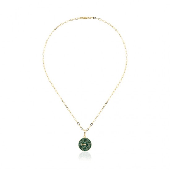 Yeşil Burç Kolye Ucu ZKU028