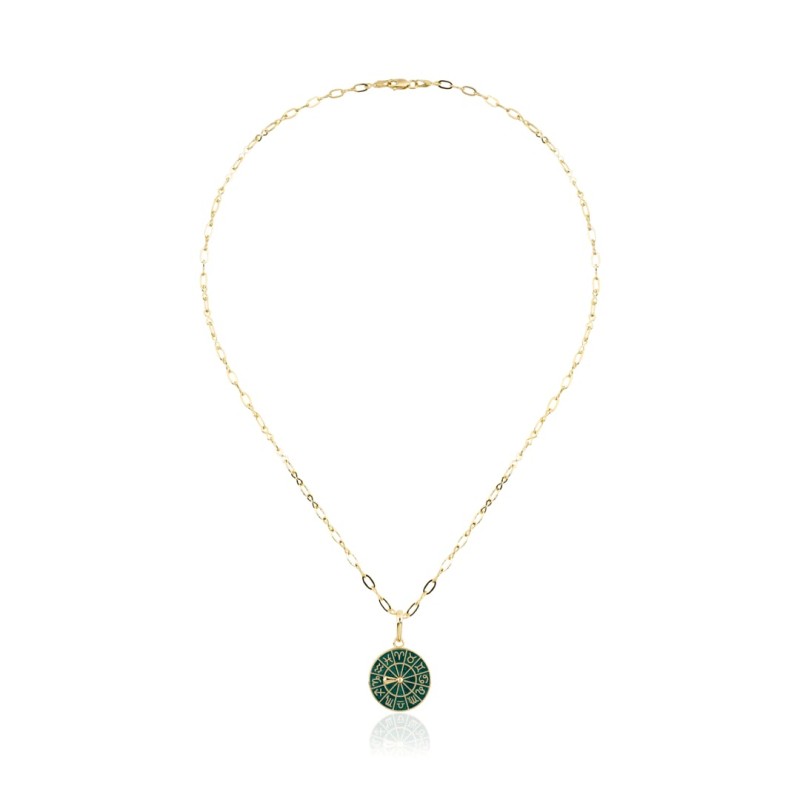 Yeşil Burç Kolye Ucu ZKU028 Yeşil Burç Kolye Ucu ZKU028