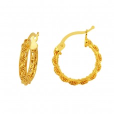 Burgu Zincirli Halka Küpe KP069