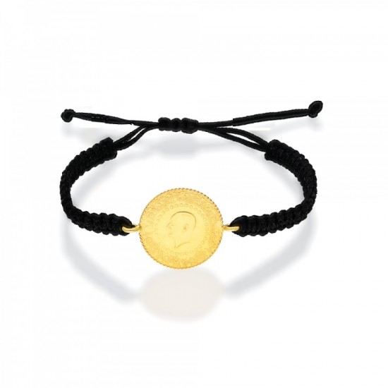 İpli Çeyrek Altın Bileklik İpli Çeyrek Altın Bileklik