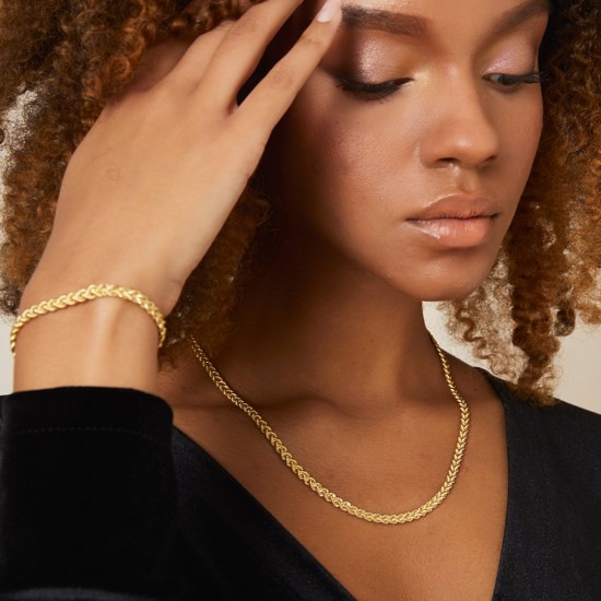 Çift Halat Zincir Kolye ZKU036 Çift Halat Zincir Kolye ZKU036