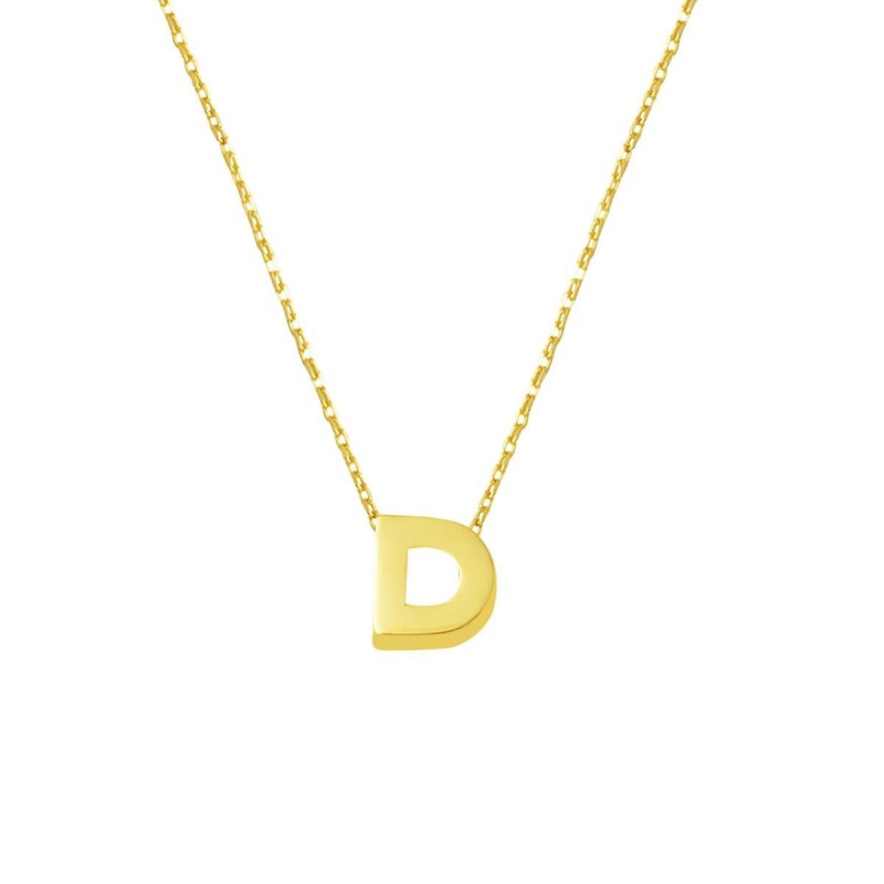 D Harfi 14 Ayar Minimal Kolye KLY2015 D Harfi 14 Ayar Minimal Kolye KLY2015