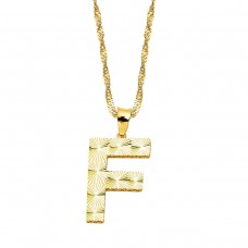 Üç Boyutlu F Harf Kolye KLY1978