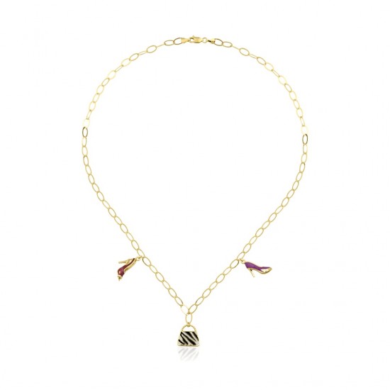 Moda İkonu Zincir Kolye ZKU043