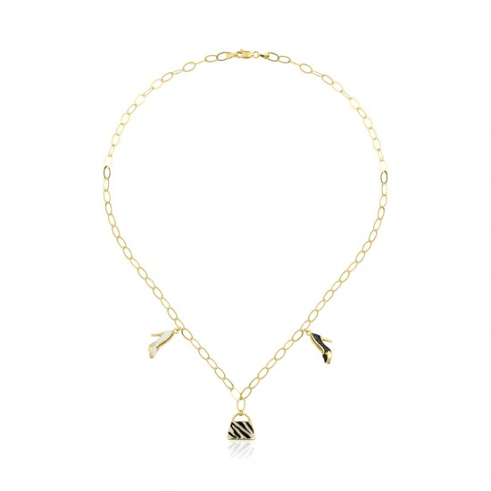 Moda İkonu Zincir Kolye ZKU044 Moda İkonu Zincir Kolye ZKU044