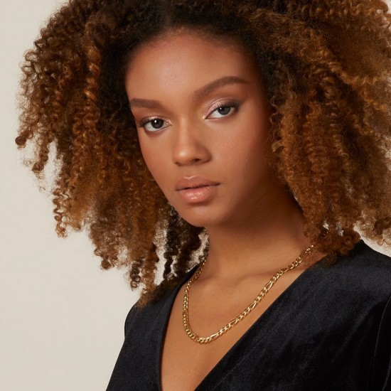 Figaro Yassı Kolye ZKU046 Figaro Yassı Kolye ZKU046