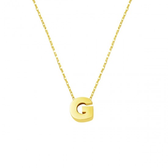 G Harfi 14 Ayar Minimal Kolye KLY2018 G Harfi 14 Ayar Minimal Kolye KLY2018
