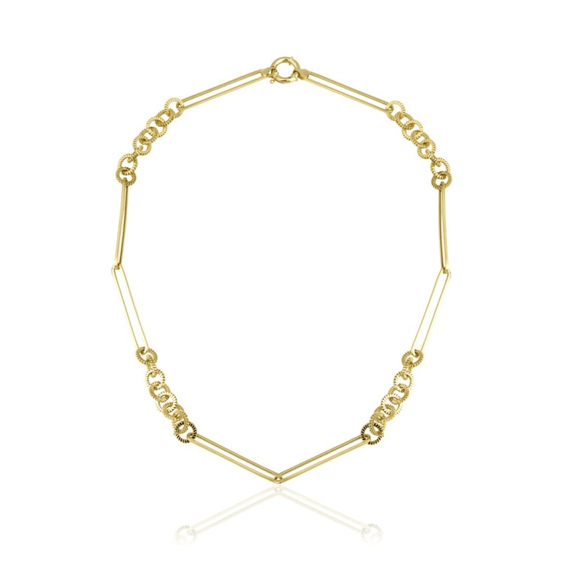 Uzun Ataş Halkalı Zincir Kolye ZKU054 Uzun Ataş Halkalı Zincir Kolye ZKU054