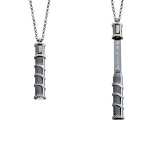 Nested Love İsimli Erkek Gümüş Kolye  GMS869