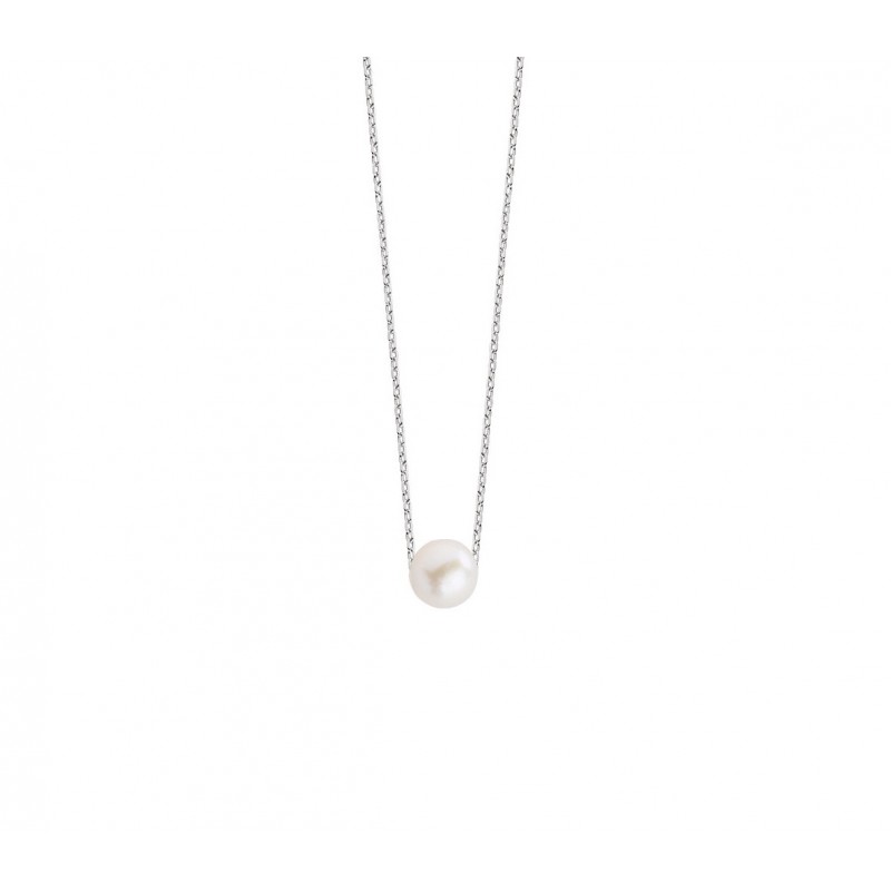 İncili Gümüş Kolye GMS294