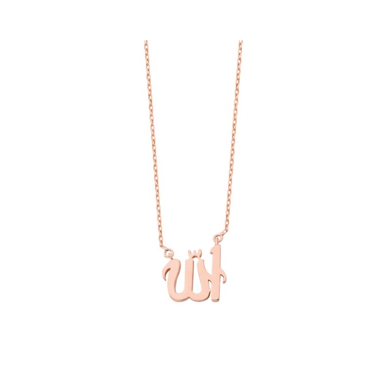 Allah Yazılı Gümüş Kolye GMS326 Allah Yazılı Gümüş Kolye GMS326