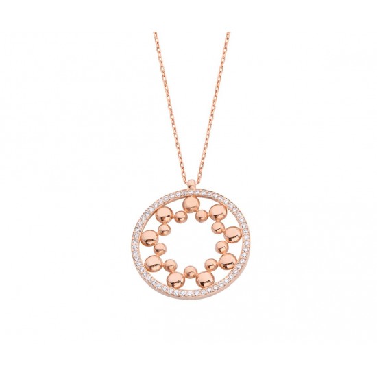 Anturaj Bilye Gümüş Kolye GMS330