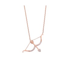 Hedef Aşk Gümüş Kolye GMS381