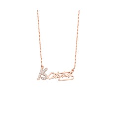 K.Atatürk İmzası Gümüş Kolye GMS394