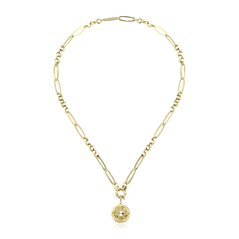 Güneş Kolye Ucu Ataş Zincir Kolye ZKU059 Güneş Kolye Ucu Ataş Zincir Kolye ZKU059