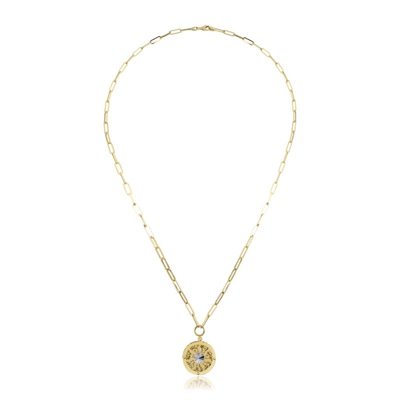 Güneş Kolye Ucu Ataş Zincir Kolye ZKU060 Güneş Kolye Ucu Ataş Zincir Kolye ZKU060