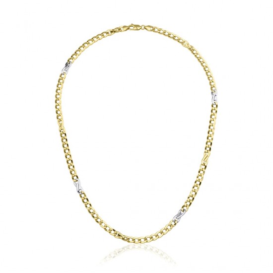 Gurmet Yassı Fiyonk Zincir Kolye ZKU056 Gurmet Yassı Fiyonk Zincir Kolye ZKU056