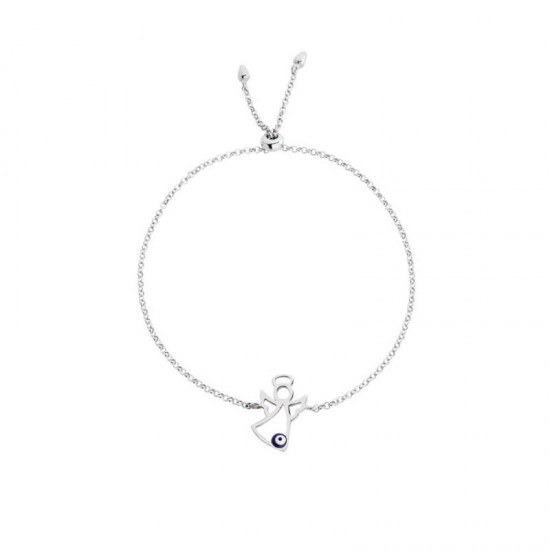 Melek Asansörlü Gümüş Bileklik  GMS749