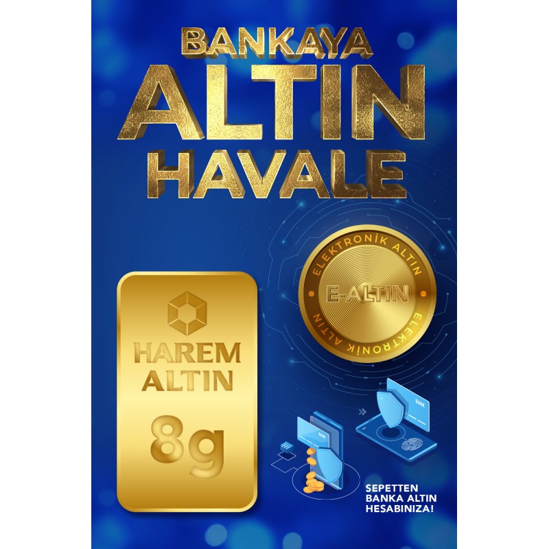 8 Gram (7.96 Has) Altın Havale 8 Gram (7.96 Has) Altın Havale