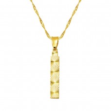 Üç Boyutlu İ Harf Kolye KLY1980