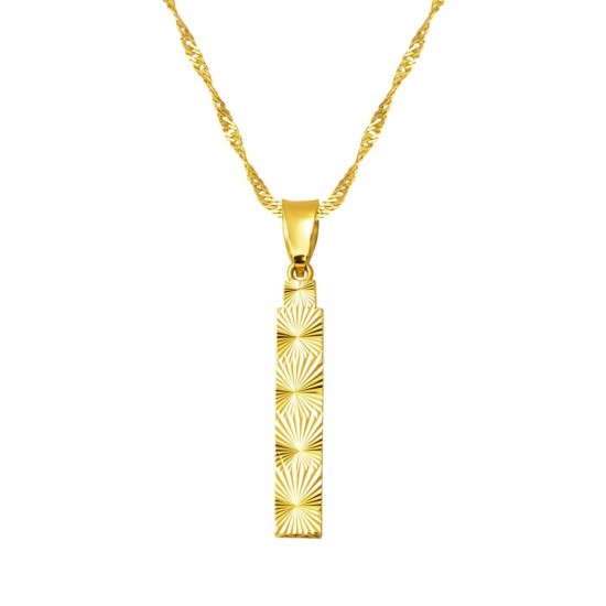 Üç Boyutlu İ Harf Kolye KLY1980