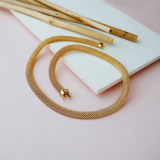 İnce Hasır Kolye ZKU069