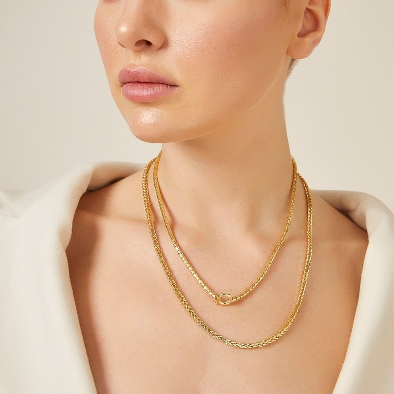 Kobra Zincir Kolye ZKU082 Kobra Zincir Kolye ZKU082