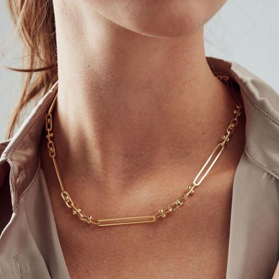 Uzun Halka Zincir Kolye ZKU086