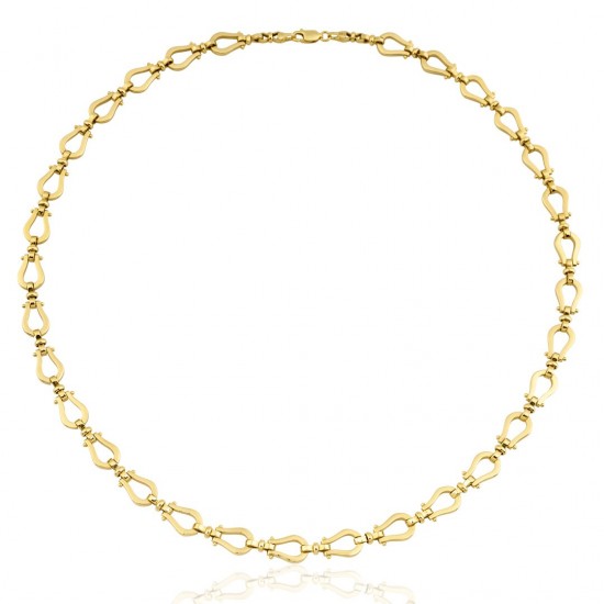 At Nalı Zincir Kolye ZKU087 At Nalı Zincir Kolye ZKU087