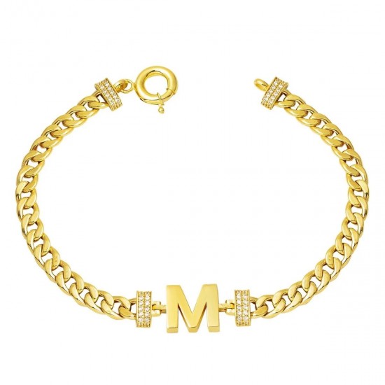 Harfli 14 Ayar Gurmet Bileklik BIL01