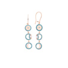 Ay Döngüsü Gümüş Küpe GMS539