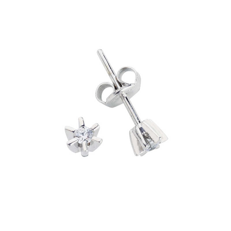 Altı Tırnak Montür Gümüş Küpe GMS550 Altı Tırnak Montür Gümüş Küpe GMS550