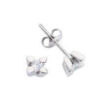 Badem Montür Gümüş Küpe GMS558