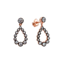 Elmas Montür Gümüş Küpe GMS573