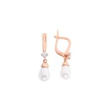 İnci Drop Gümüş Küpe GMS578