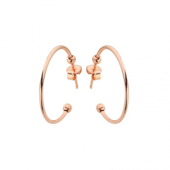 Küçük Boy Yarım Halka Gümüş Küpe GMS596 Küçük Boy Yarım Halka Gümüş Küpe GMS596