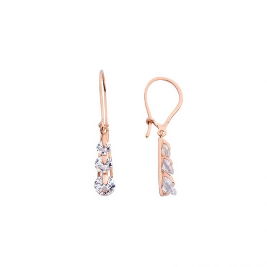 Üçlü Süzme Gümüş Küpe GMS702 Üçlü Süzme Gümüş Küpe GMS702