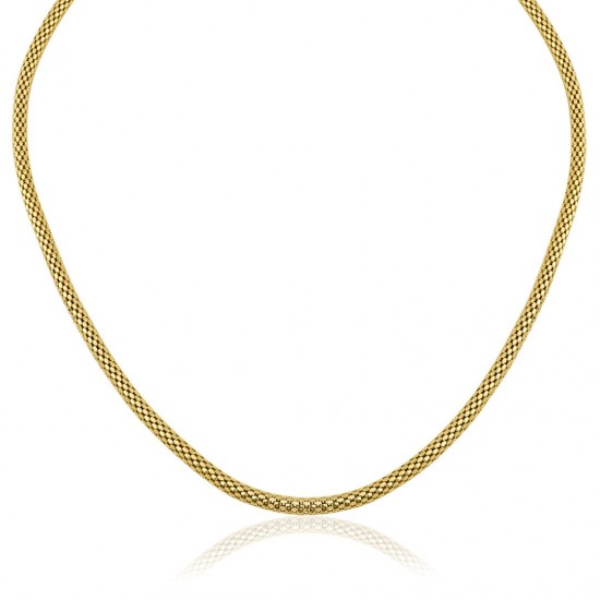 Popcorn İtalyan Zincir Kolye ZKU113 Popcorn İtalyan Zincir Kolye ZKU113